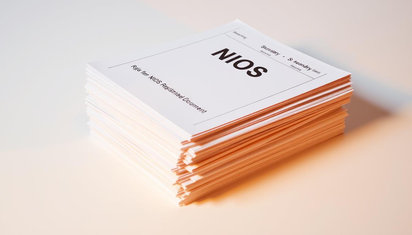 NIOS Exam 2025 - OBE, Secondary, Sr. Secondary Registration, Admission Procedure