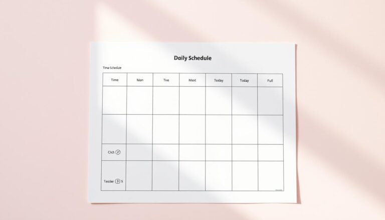 home preschool schedule