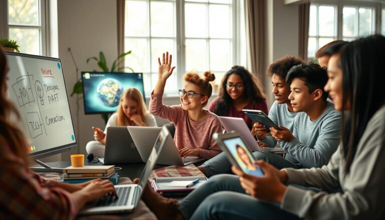 online school socialization activities
